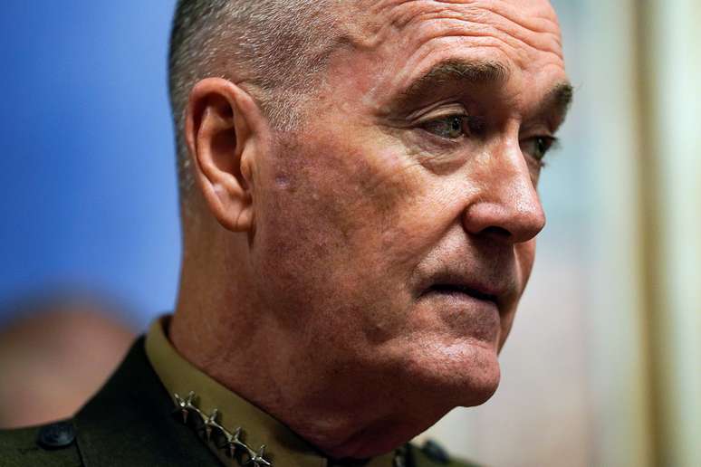 Diretor da Junta de Chefes de Estado dos EUA, General Joseph Dunford, no Parlamento norte-americano
08/05/2019 REUTERS/Aaron P. Bernstein 