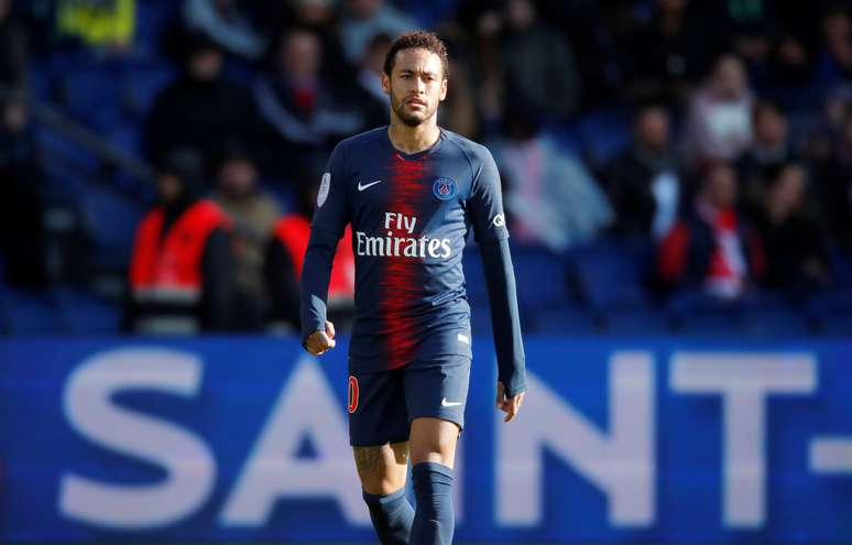 Neymar em jogo do PSG
04/05/2019
REUTERS/Charles Platiau