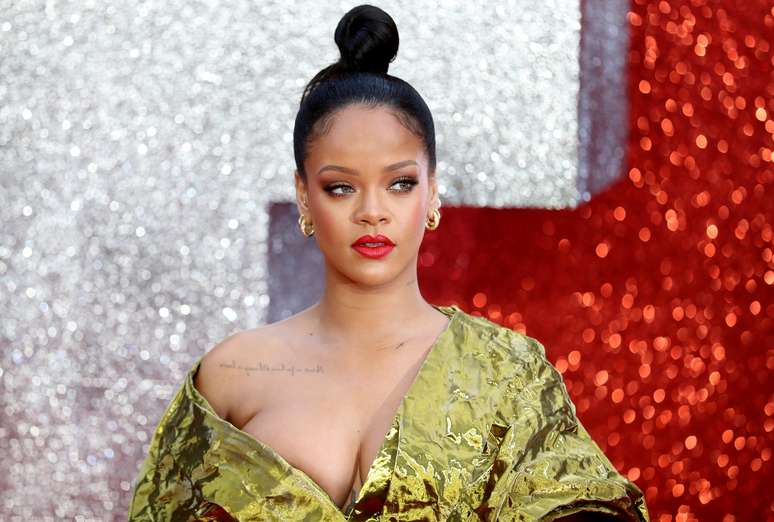 Rihanna em tapete vermelho de Londres
13/06/2018
REUTERS/Simon Dawson