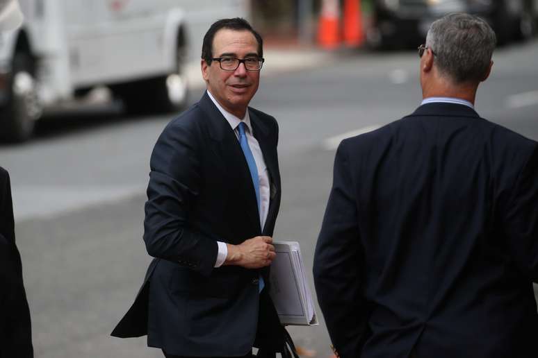 Secretário do Tesouro dos EUA, Steven Mnuchin
10/05/2019
REUTERS/Leah Millis