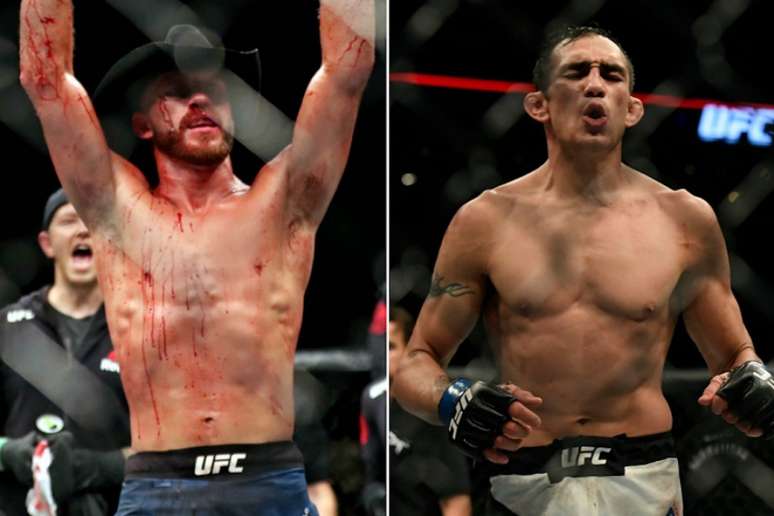 Donald Cerrone e Tony Ferguson vão se enfrentar no card do UFC 238, marcado para junho (Foto: MMA Junkie/UFC)