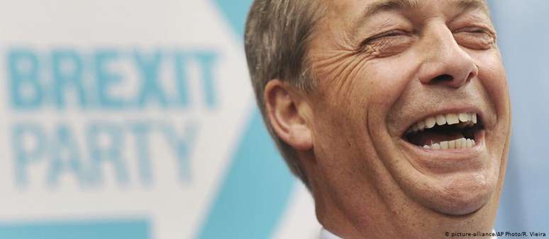 Fundador do Partido do Brexit, Nigel Farage