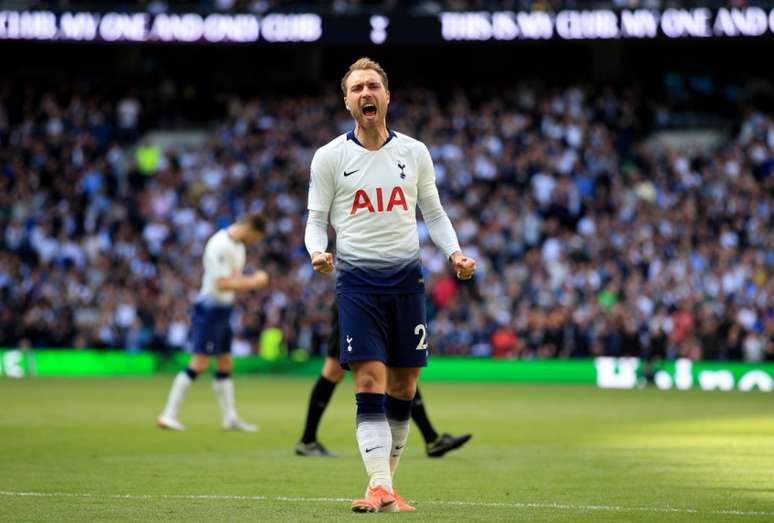 Eriksen fez o gol de empate (Foto: Reprodução)