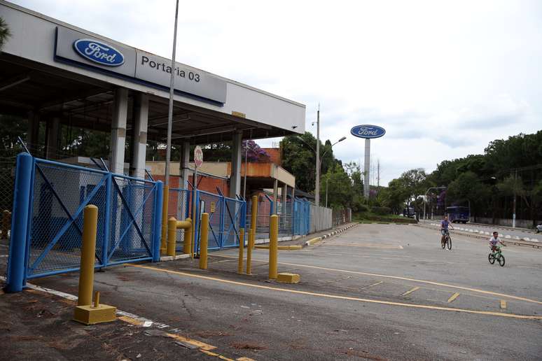 Fábrica da Ford a ser fechada em São Bernardo do Campo (SP)