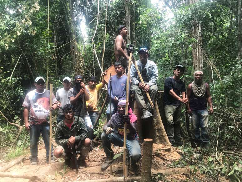 Ind&iacute;genas &ldquo;guardi&otilde;es da floresta&rdquo; na terra Ararib&oacute;ia
31/01/2019
THOMSON REUTERS FOUNDATION/Karla Mendes