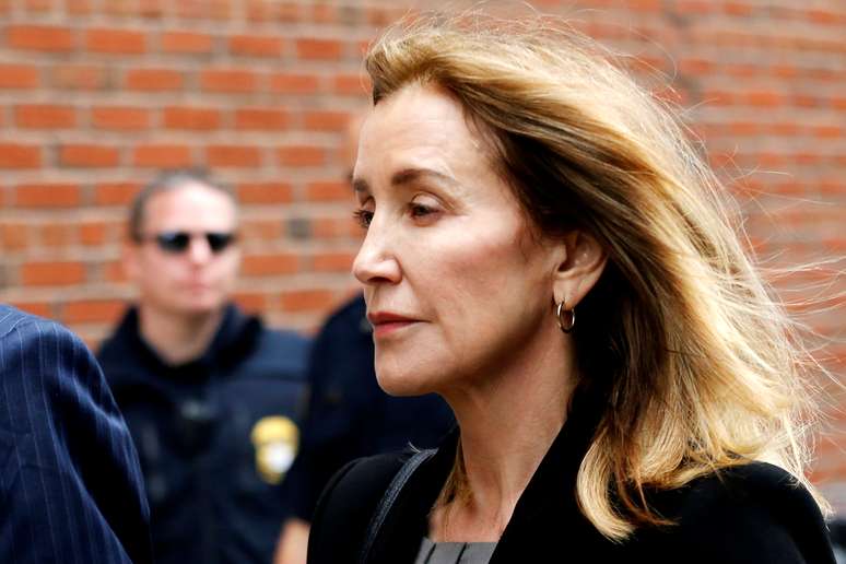 Atriz Felicity Huffman. 13/5/2019.  REUTERS/Katherine Taylor     