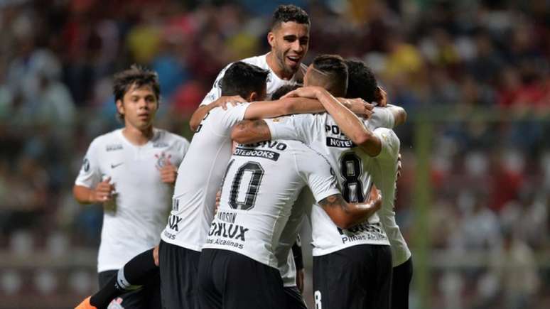 Em 2018, pela Copa Libertadores, o Corinthians goleou o Deportivo Lara por 7 a 2, fora de casa (Foto: AFP)