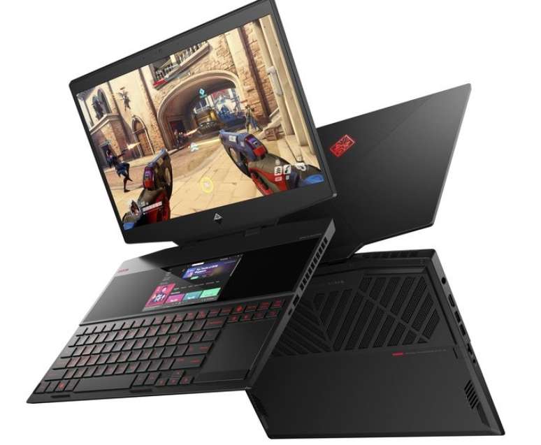 HP OMEN X 2S é o primeiro notebook com duas telas do mundo. (Fonte: HP/Divulgação)