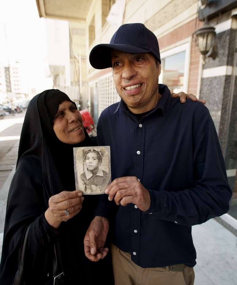 Amar com a m&atilde;e, em Bagd&aacute;; reencontro aconteceu ap&oacute;s tr&ecirc;s anos separados