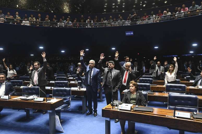 Projeto votado pelos senadores foi apresentado pelo ministro Osmar Terra quando ele era deputado