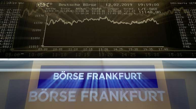 Bolsa de Valores de Frankfurt, Alemanha 
12/02/2019
REUTERS/Kai Pfaffenbach