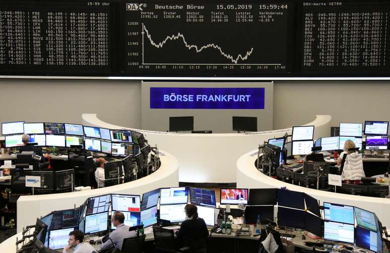 Bolsa de Valores de Frankfurt, Alemanha 
15/05/2019
REUTERS/Staff