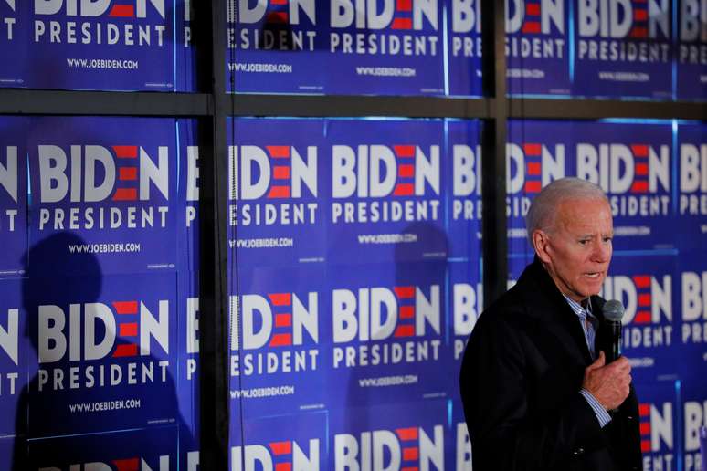 Ex-vice-presidente dos EUA Joe Biden 
13/05/2019
REUTERS/Brian Snyder
