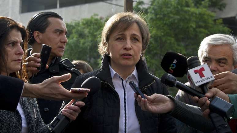 A jornalista mexicana Carmen Aristegui denunciou ter sido vítima do programa de espionagem Pegasus