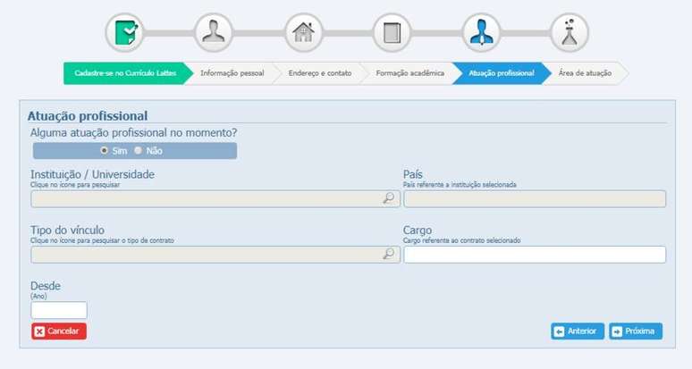 A plataforma Lattes é o sistema oficial que reúne informações de pesquisadores de todo o País