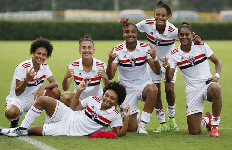 Meninas do São Paulo deram mais um passo rumo ao acesso à elite (Foto: Anderson Rodrigues/saopaulofc.net)