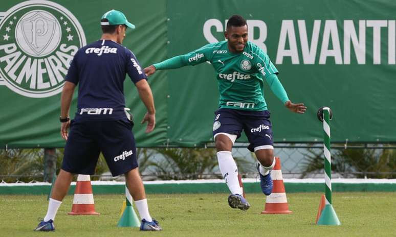 Borja não tem tido oportunidades com a camisa do Palmeiras neste ano (Agência Palmeiras/Divulgação)