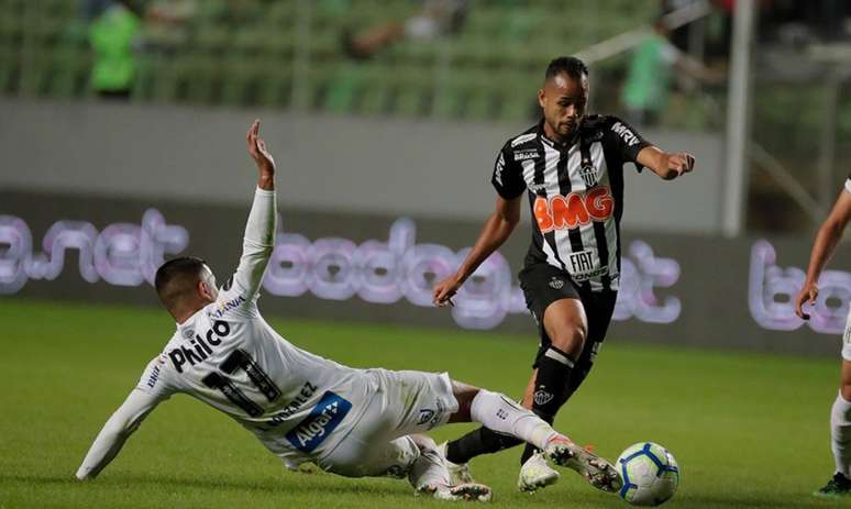 Atlético-MG e Santos não saíram do zero no Independência (Foto: Divulgação/Twitter Atlético-MG)