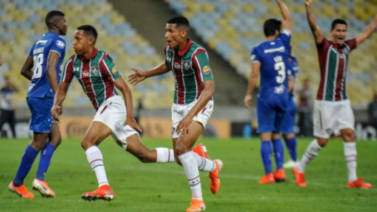 Moleques de Xerém melhoram o time e Fluminense empata no fim (Foto: Nayra Halm/Fotoarena)