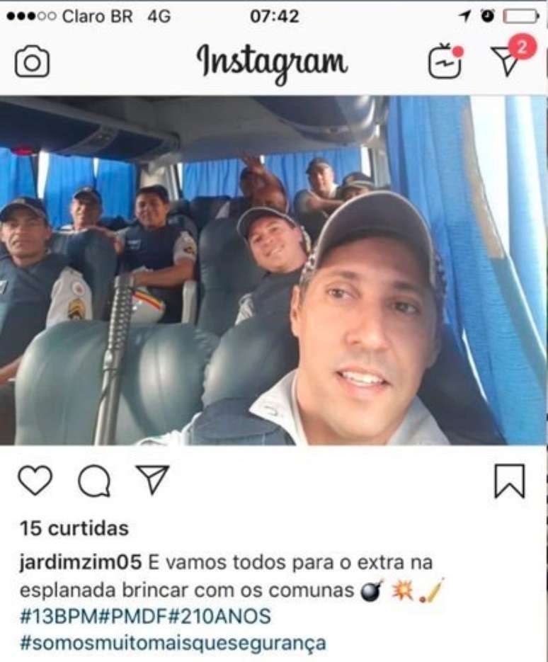 Publica&ccedil;&atilde;o alvo (Instagram: Reprodu&ccedil;&atilde;o)