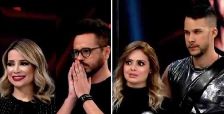 Covers de Sandy e Junior no quadro '100% Sandy e Junior', do 'Programa Raul Gil'