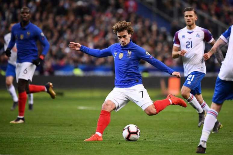 Griezmann é um dos principais jogadores franceses (Foto: Franck Fife / AFP)