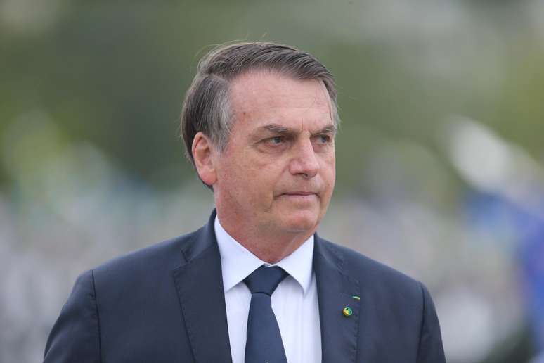 Presidente Jair Bolsonaro participa de cerimônia em homenagem à atuação brasileira na Segunda Guerra Mundial, no Monumento dos Pracinhas, no Aterro do Flamengo, na Zona Sul da cidade do Rio de Janeiro