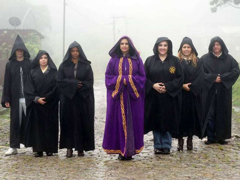 Procissão das bruxas na abertura da convenção, no ano passado, na Vila de Paranapiacaba, em Santo Andre (SP)