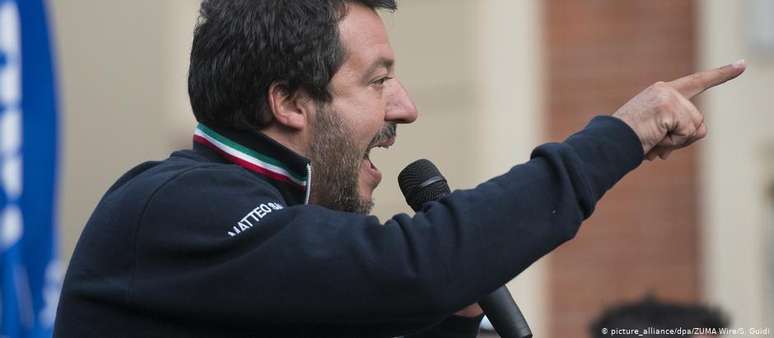 Salvini busca tornar sua aliança ultradireitista a principal força política no Parlamento Europeu