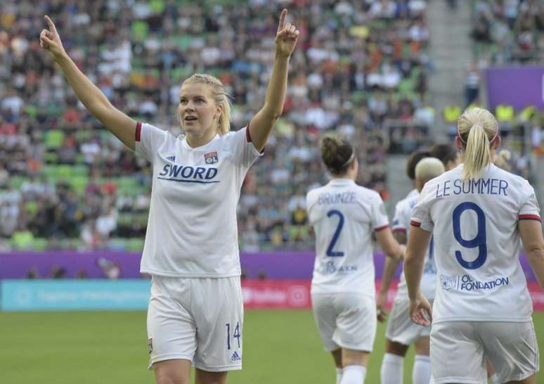 Lyon é hexacampeão da Champions feminina (Foto: AFP)