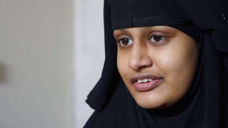 Assim como a britânica Shamina Begum (na foto) Amanda González se tornou uma 'esposa jihadista'