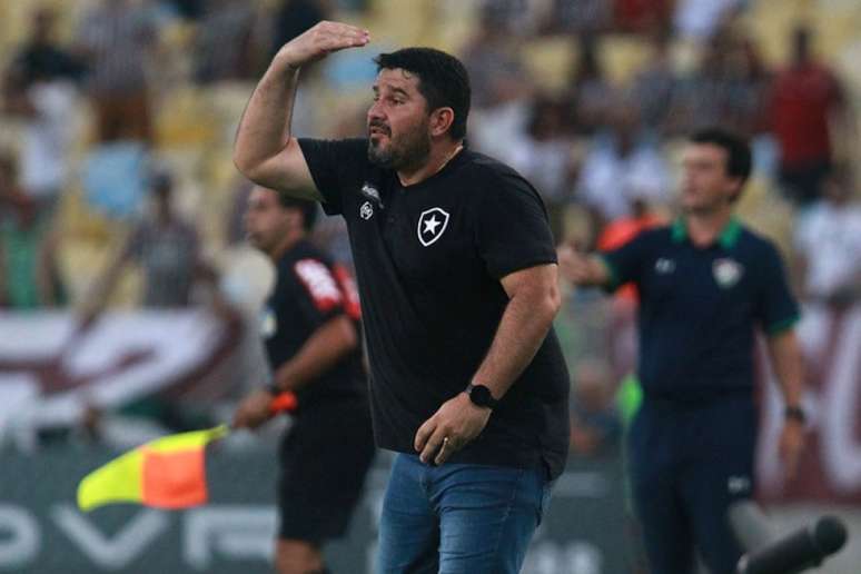 Barroca destaca o trabalho que vem sendo feito (Foto: Vitor Silva/Botafogo)