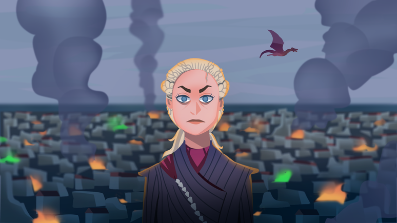 Daenerys foi uma das personagens-chaves da série, mas decisõs tomadas na reta final foram criticadas