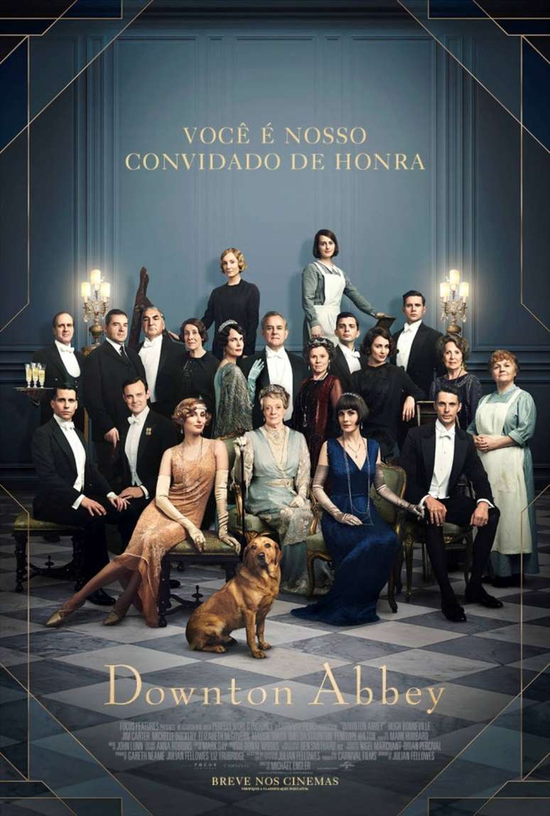 Pôster do filme Downton Abbey, que chega aos cinemas em novembro