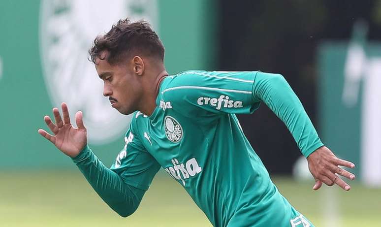 Gustavo Scarpa machucou a perna direita há duas semanas e está próximo de voltar (Agência Palmeiras/Divulgação)