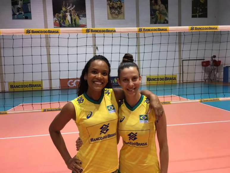 Amanda e Macris voltam a atuar em Brasília (Divulgação CBV)