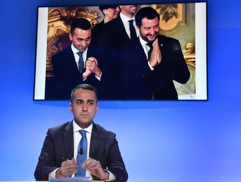 Luigi Di Maio participa de sabatina da ANSA em Roma