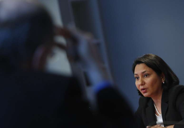 Shelly Shetty, analista de rating soberano da Fitch Ratings. 24/05/2013. REUTERS/Brendan McDermid