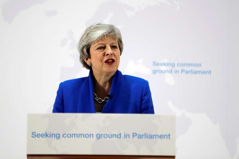 Premiê britânica, Theresa May
21/05/2019
Kirsty Wigglesworth/Pool via REUTERS