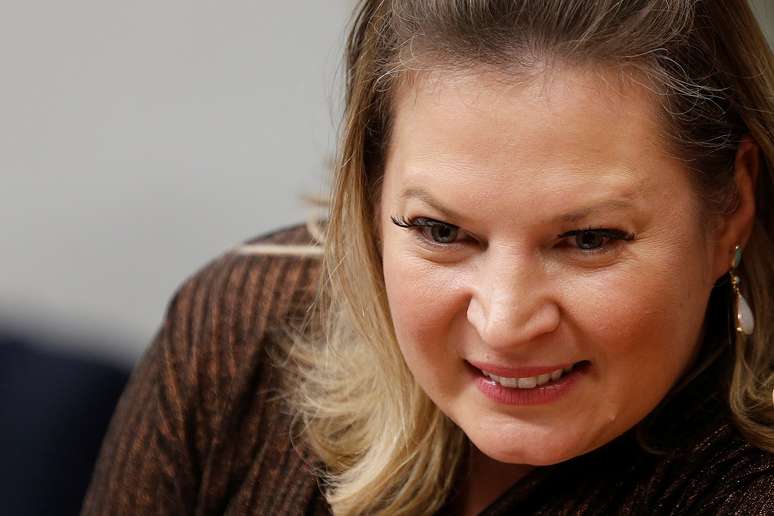 Líder do governo no Congresso, deputada Joice Hasselmann
09/04/2019
REUTERS/Adriano Machado