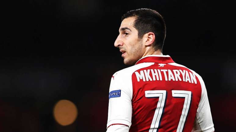 Mkhitaryan não jogará a final da Liga Europa no dia 29 de junho (Foto: Divulgação/Arsenal)