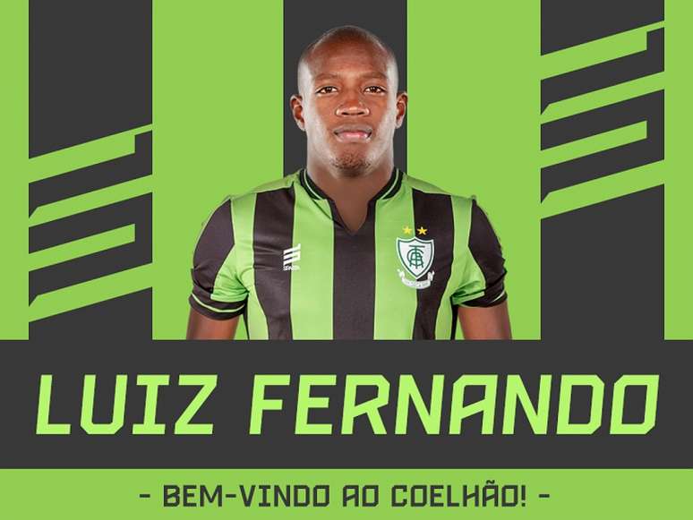 Luiz Fernando não estava sendo aproveitado no Tricolor Carioca que o repassou aos mineiros- (Divulgaçaõ América-MG)