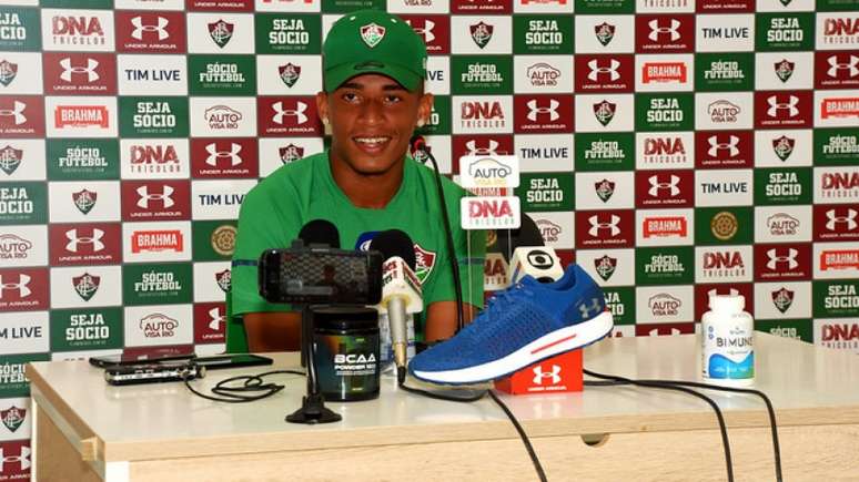 Marcos Paulo deu duas assistências na vitória sobre o Cruzeiro (Foto: MAILSON SANTANA/FLUMINENSE FC)