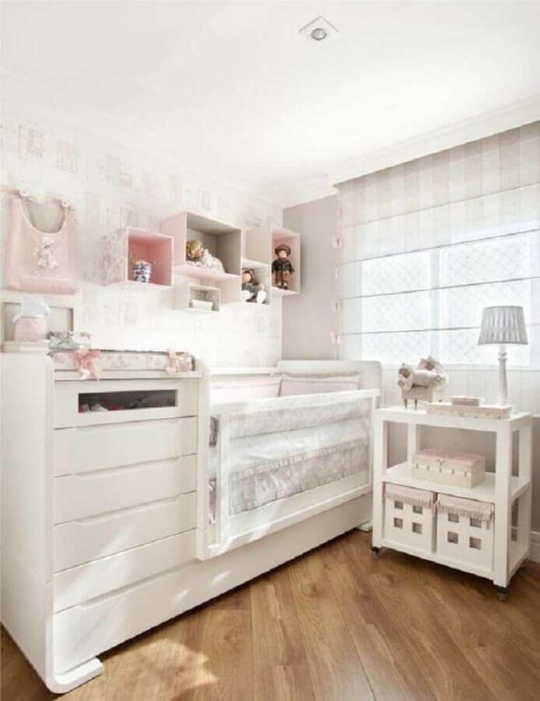 14. O abajur para quarto de bebê é um elemento essencial para deixar esse ambiente mais relaxante – Foto: Pinterest