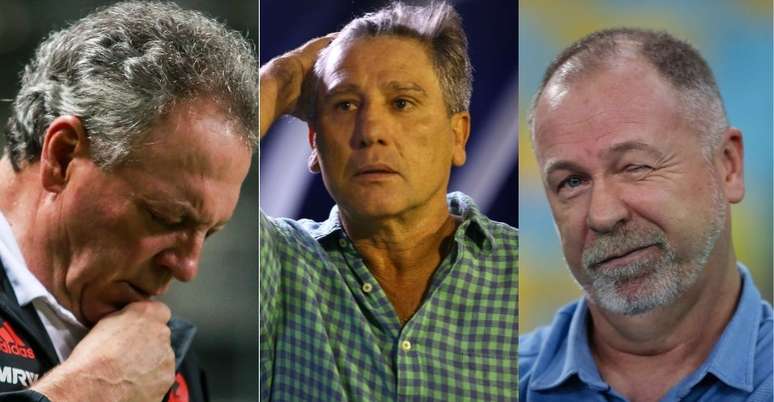 Abel Braga, Renato Gaúcho e Mano Menezes