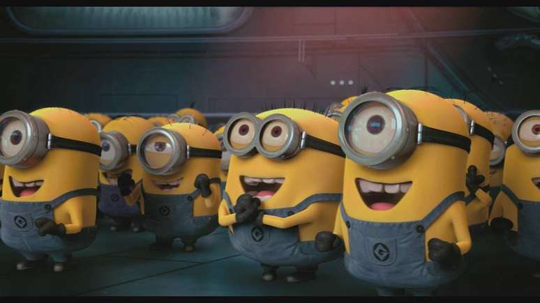 Cena do filme 'Minions'.