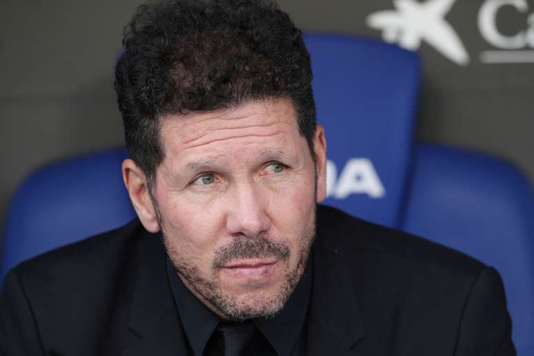 Técnico do Atlético de Madri, Diego Simeone
04/05/2019
REUTERS/Albert Gea