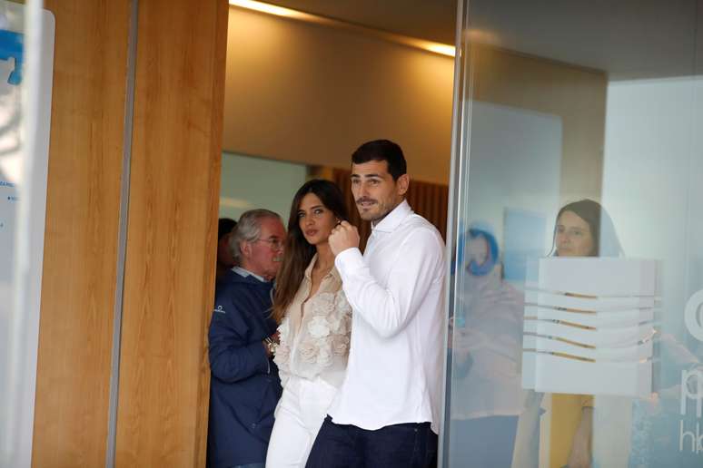  Casillas e Sara deixam hospital no Porto, Portugal
6/5/2019  REUTERS/Rafael Marchante