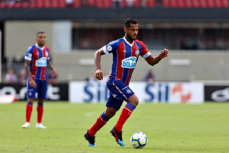 Elton deve ser titular novamente nesta quarta-feira, contra o São Paulo na Copa do Brasil (Foto: Felipe Oliveira/Bahia)