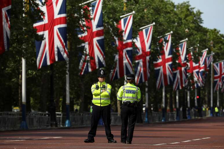 Policiais em rua de Londres
23/05/2019
REUTERS/Kevin Coombs
